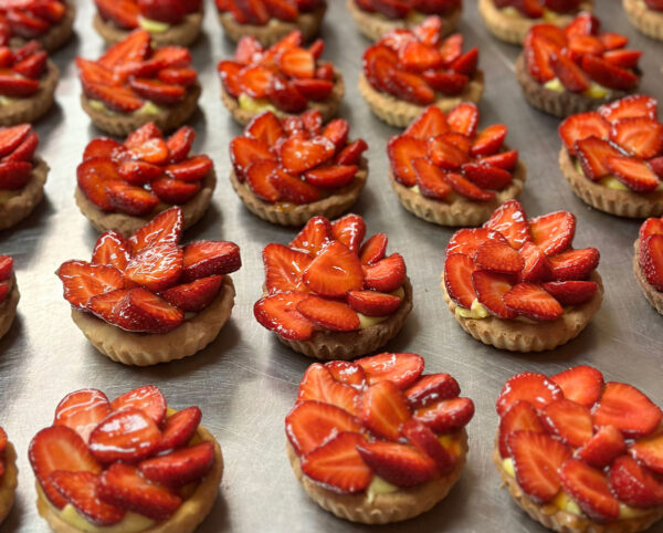 Tartelettes à la fraise